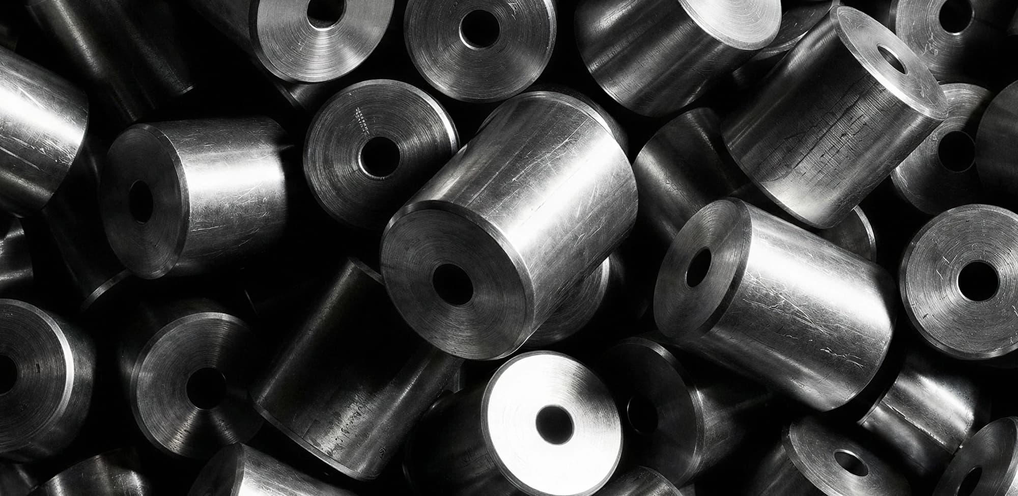 Machined uranium billets